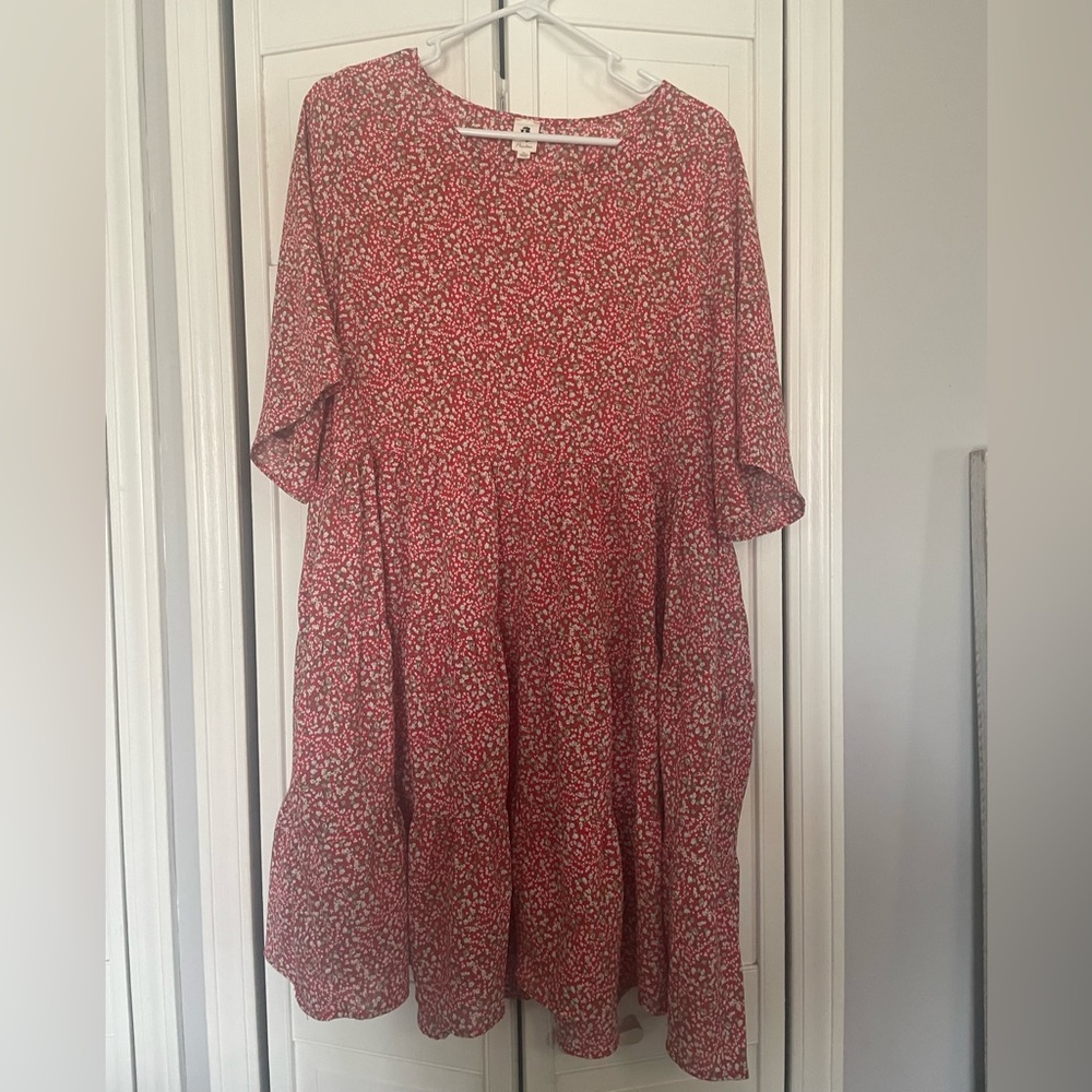 Breezy Floral Print Dress